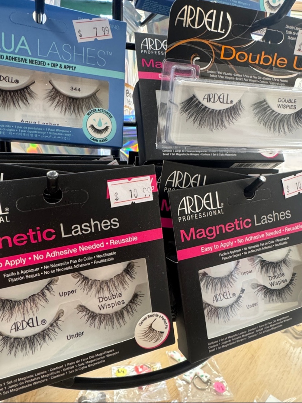 Ardell Magnetic Lashes Double Wispies - Black set of 4